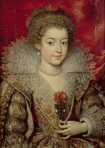 Porträtt av Infanta Anna